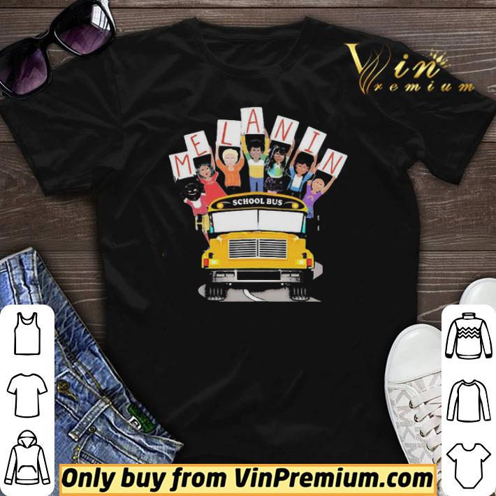 Melanin school bus black lives matter shirt sweater
