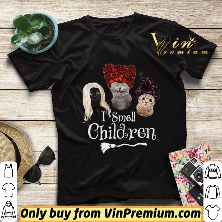 a1c3d6e0 cats hocus pocus i smell children shirt sweater 4 - Cats hocus pocus I smell children shirt sweater