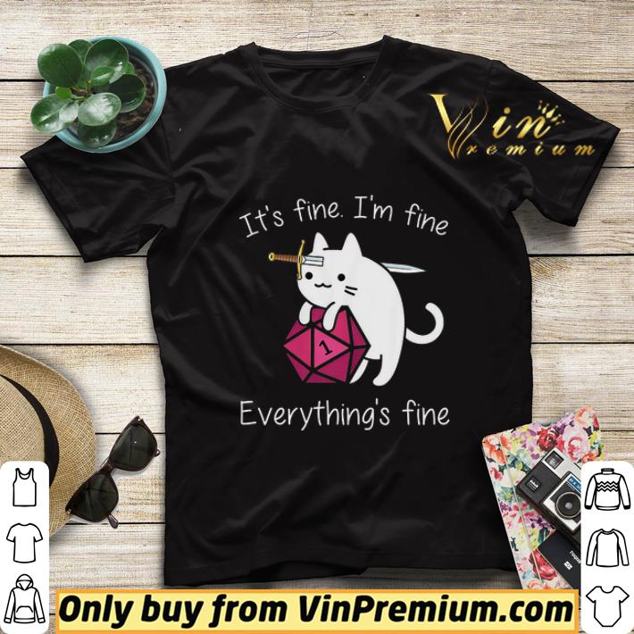a2dbad37 cat hug dungeon it s fine i m fine everything s fine shirt sweater 4 - Cat Hug Dungeon It's Fine I'm Fine Everything's Fine shirt sweater