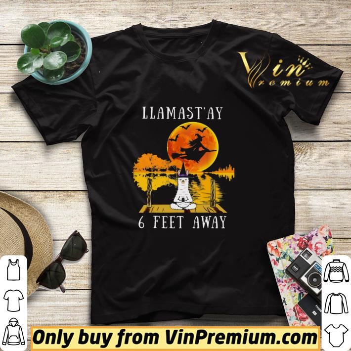 a54706e0 llamast ay 6feet away witch happy halloween shirt sweater 4 - Llamast'ay 6feet Away Witch Happy Halloween shirt sweater