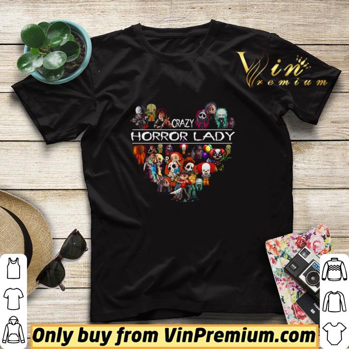 b174a2b2 heart crazy horror lady shirt sweater 4 - Heart crazy horror lady shirt sweater