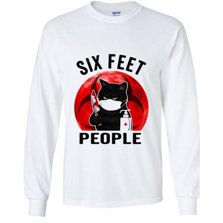 Great Black Cat With Knife Six Feet People Coronavirus Sunset shirt b4013301 great black cat with knife six feet people coronavirus sunset shirt 4 - Great Black Cat With Knife Six Feet People Coronavirus Sunset shirt