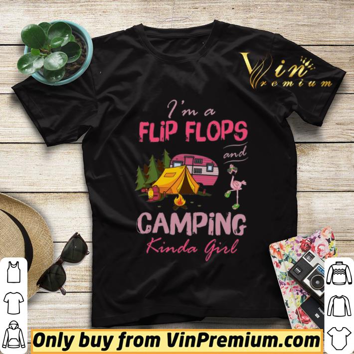 b4bc6abe flamingo i m a flip flops and camping kinda girl shirt sweater 4 - Flamingo I'm A Flip Flops And Camping Kinda Girl shirt sweater