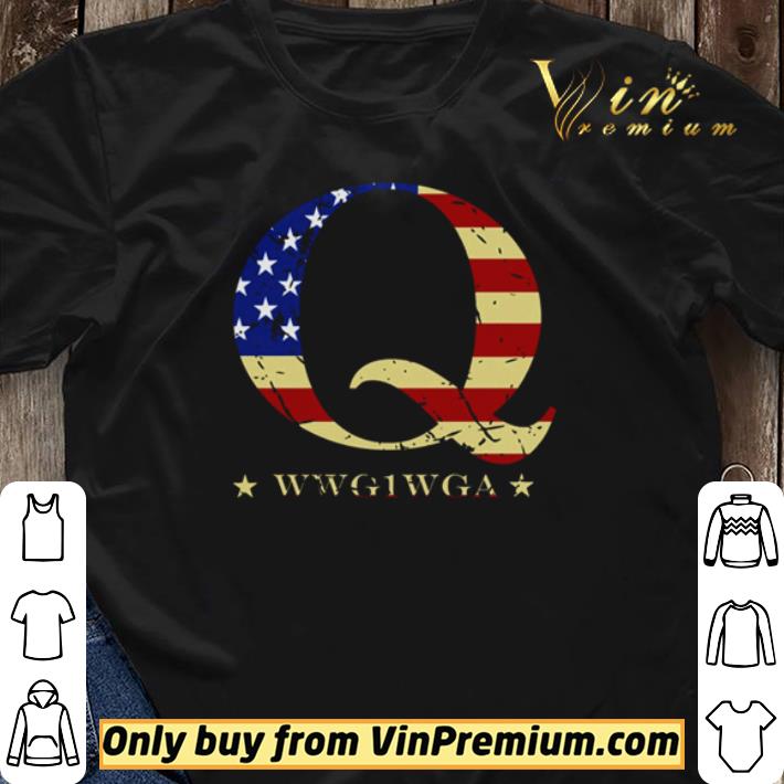 Q Wwgiwga American Flag shirt sweater Q Wwgiwga American Flag shirt sweater