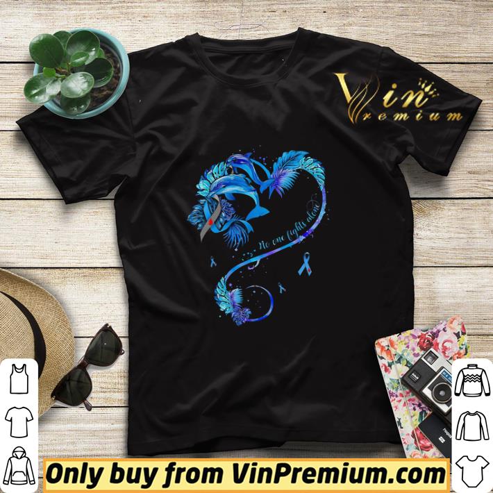 b685584d dolphin heart no one fights alone diabetes awareness shirt sweater 4 - Dolphin Heart No One Fights Alone Diabetes Awareness shirt sweater
