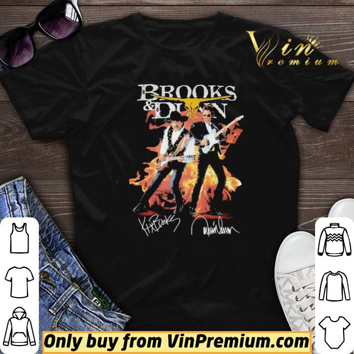 Brooks and Dunn signatures shirt sweater
