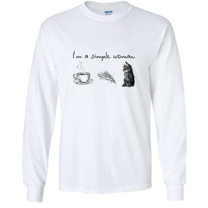 Official I’m A Simple Woman Coffee Pizza And Cat shirt cb34158a official i m a simple woman coffee pizza and cat shirt 4 - Official I’m A Simple Woman Coffee Pizza And Cat shirt