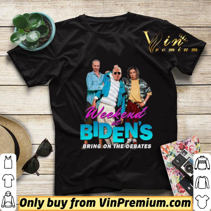 Weekend At Biden's Bring On The Debates shirt sweater cfcef335 weekend at biden s bring on the debates shirt sweater 4 - Weekend At Biden's Bring On The Debates shirt sweater