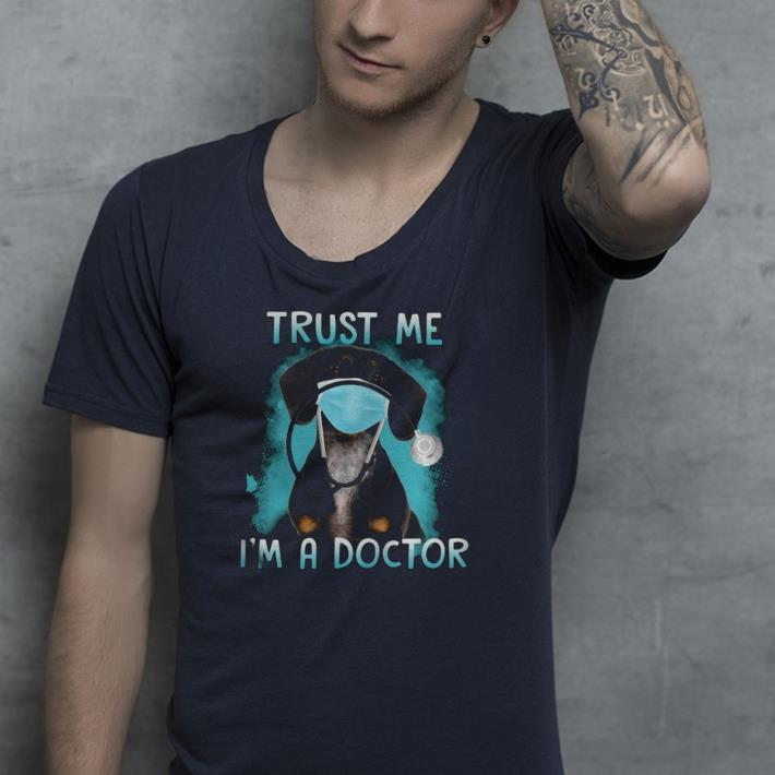 d10baaa4 dachshund mask trust me im a doctor shirt 4 - Dachshund mask trust me im a doctor Shirt