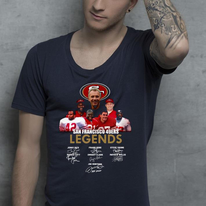 San Francisco 49ers Legends Signatures Shirt d46aa070 san francisco 49ers legends signatures shirt 4 - San Francisco 49ers Legends Signatures Shirt