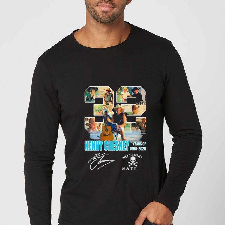 dc729e81 awesome kenny chesney 32 years of 1988 2020 signatures shirt 4 - Awesome Kenny Chesney 32 Years Of 1988 2020 Signatures shirt