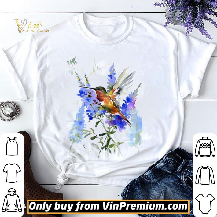 Watercolor bird shirt sweater Watercolor bird shirt sweater