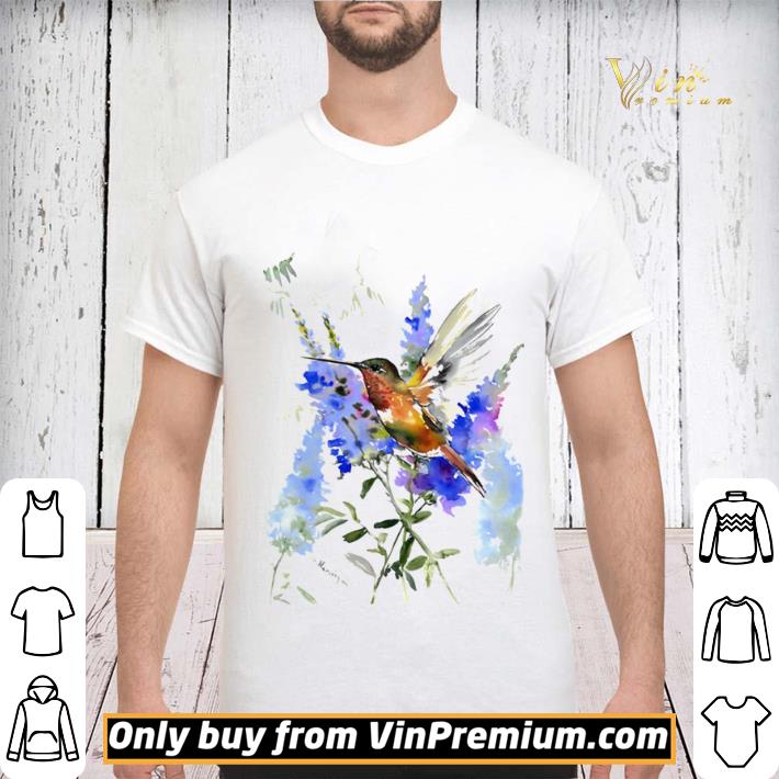 Watercolor bird shirt sweater Watercolor bird shirt sweater
