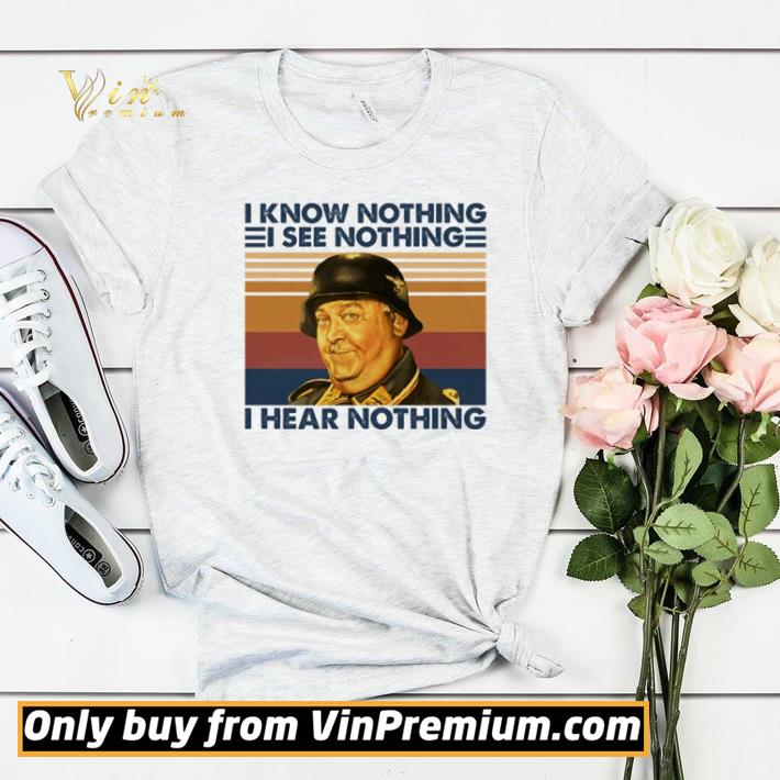 Awesome John Banner I know nothing I see nothing I hear nothing vintage shirt sweater e1bcb94f awesome john banner i know nothing i see nothing i hear nothing vintage shirt sweater 4 - Awesome John Banner I know nothing I see nothing I hear nothing vintage shirt sweater