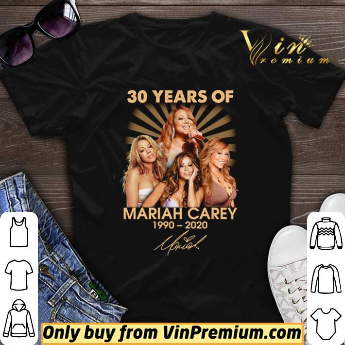 20 years of Mariah Carey 1990 2020 signature shirt sweater