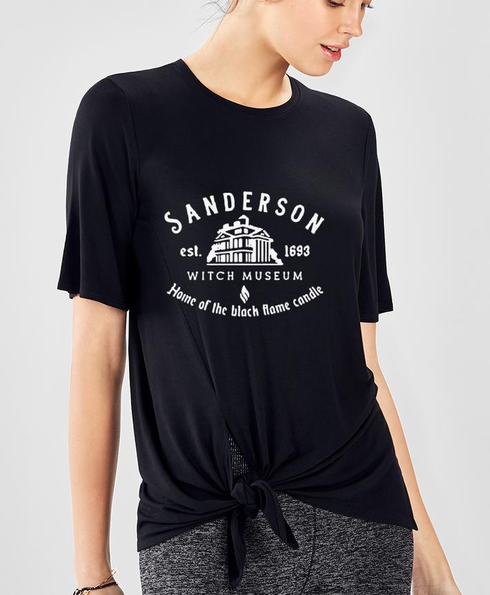 e7885f78 sanderson witch museum home of the black name candle shirt 4 - Sanderson witch museum home of the black name candle Shirt