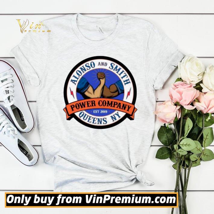 Alonso and Smith Queens Power Company NY logo shirt sweater ed1e7557 alonso and smith queens power company ny logo shirt sweater 4 - Alonso and Smith Queens Power Company NY logo shirt sweater