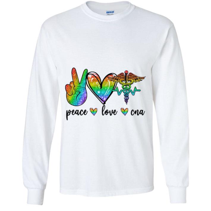 Great Lgbt Diamond Peace Love Cna shirt f3e02414 great lgbt diamond peace love cna shirt 4 - Great Lgbt Diamond Peace Love Cna shirt