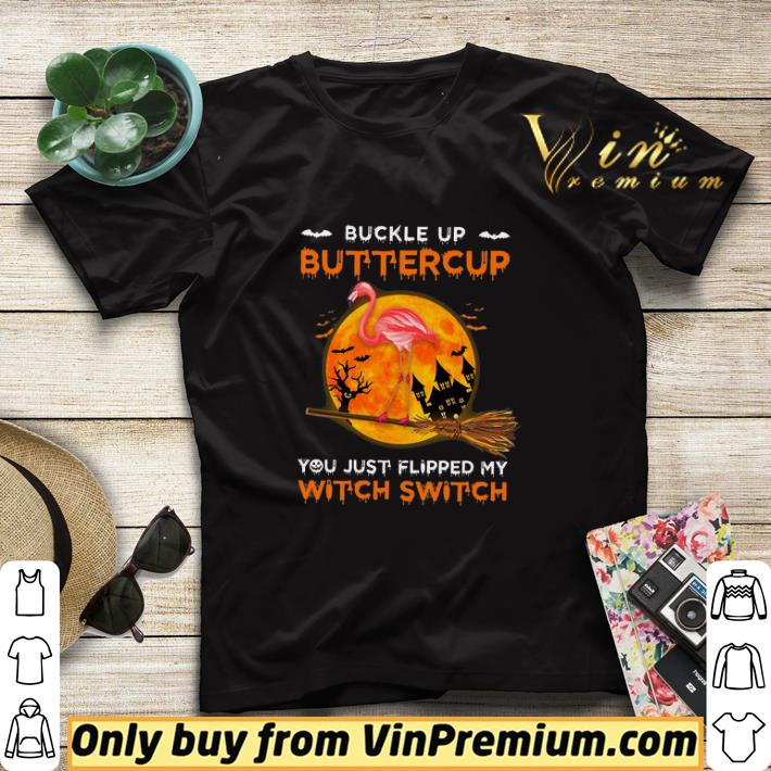 f906d734 happy halloween flamingo buckle up buttercup you just flipped my witch switch shirt sweater 4 - Happy Halloween Flamingo Buckle Up Buttercup You Just Flipped My Witch Switch shirt sweater
