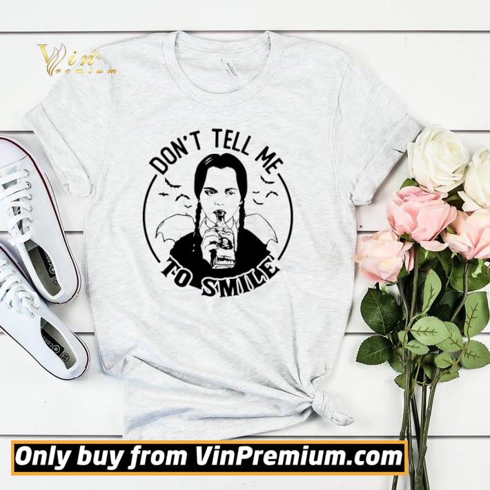 Pretty Wednesday Addams don’t tell me to smile shirt sweater 00d09046 pretty wednesday addams don t tell me to smile shirt sweater 4 - Pretty Wednesday Addams don’t tell me to smile shirt sweater
