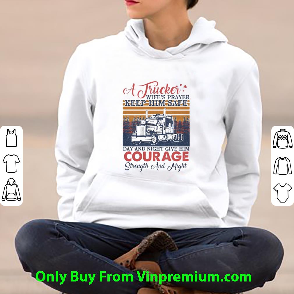 Top Vintage A Trucker Wife’s Player Keep Him Safe Day And Night Give Him Courage shirt 084553ed top vintage a trucker wife s player keep him safe day and night give him courage shirt 4 - Top Vintage A Trucker Wife’s Player Keep Him Safe Day And Night Give Him Courage shirt