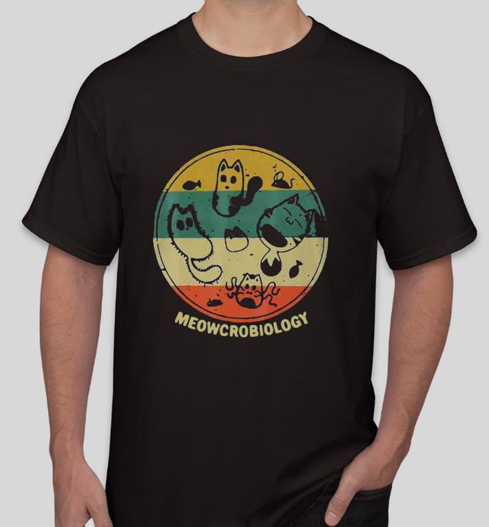 0cf69905 nice meowcrobiology microbiology science cat vintage shirt 4 - Nice Meowcrobiology Microbiology Science Cat Vintage Shirt