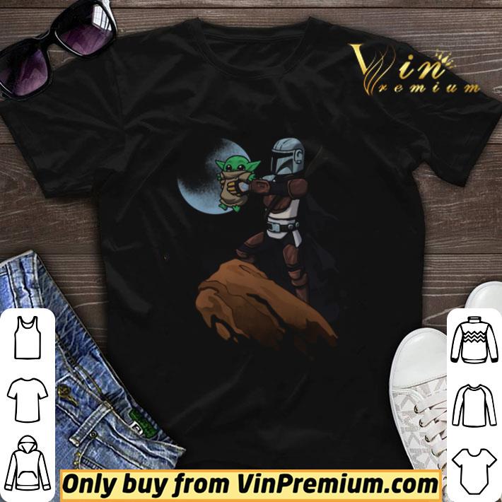 Mandalorian Samurai And Baby Yoda shirt sweater Mandalorian Samurai And Baby Yoda shirt sweater