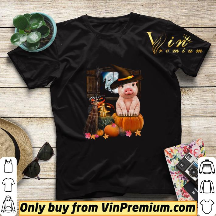 Pig Witch Pumpkin Happy Halloween shirt sweater 22f3e3ab pig witch pumpkin happy halloween shirt sweater 4 - Pig Witch Pumpkin Happy Halloween shirt sweater