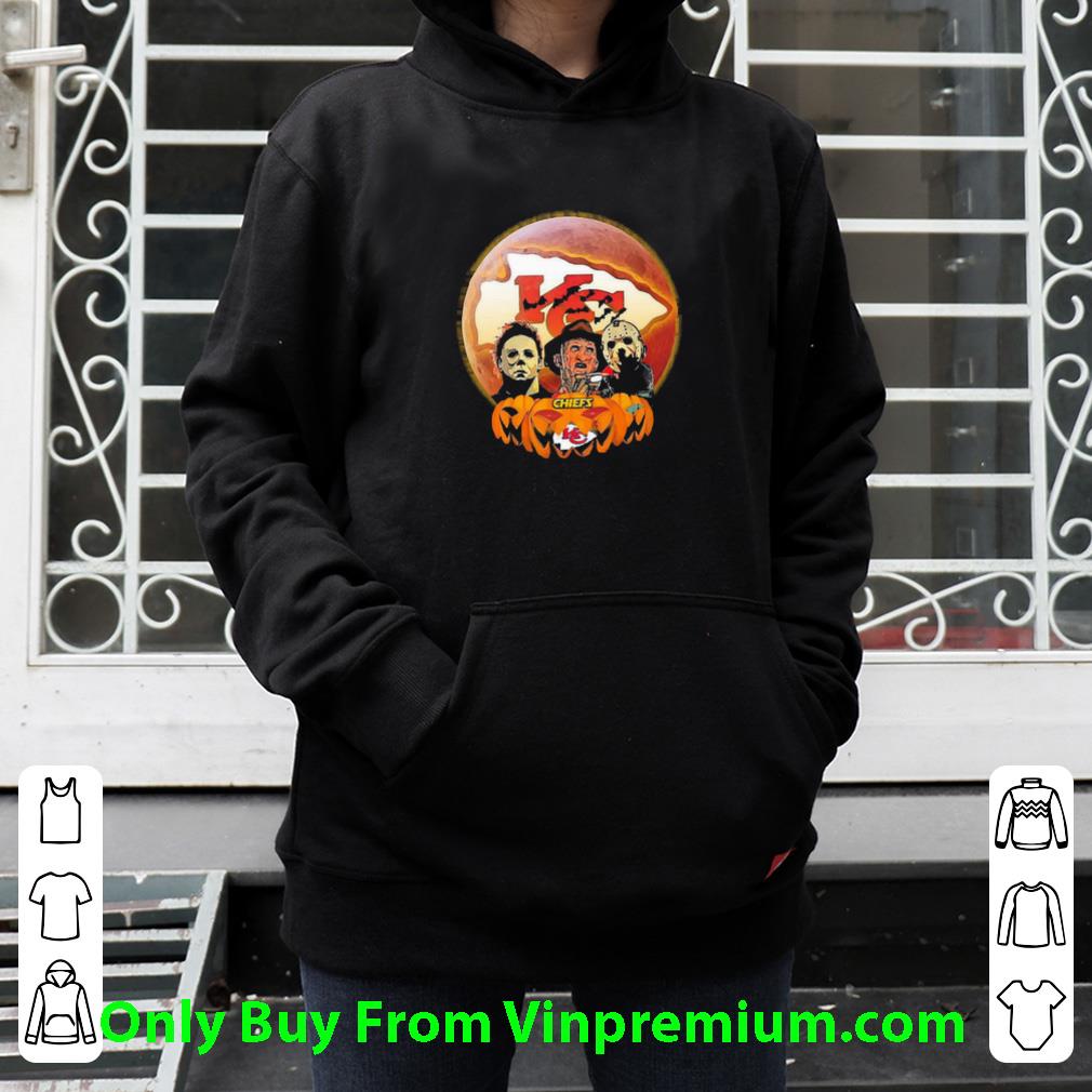 317418a4 awesome horror character halloween chiefs shirt 4 - Awesome Horror Character Halloween Chiefs shirt