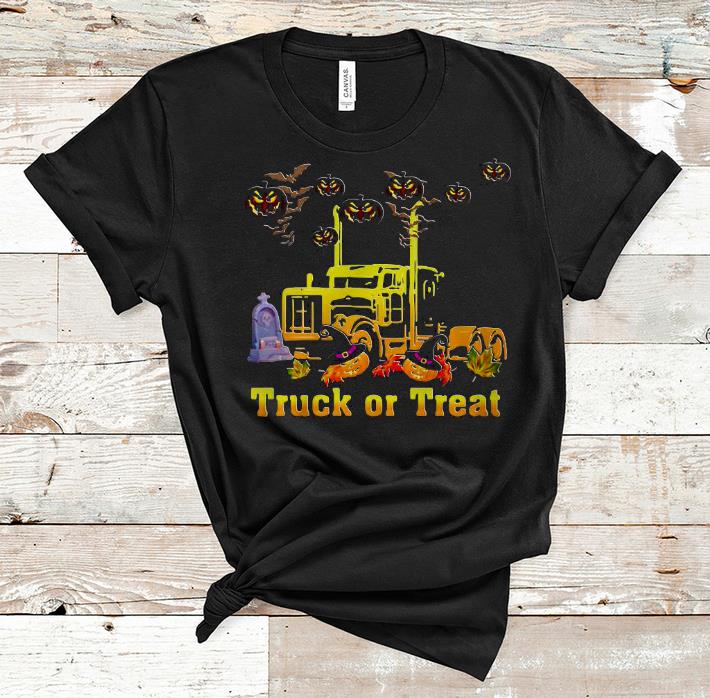 Nice Truck or Treat Halloween Shirt