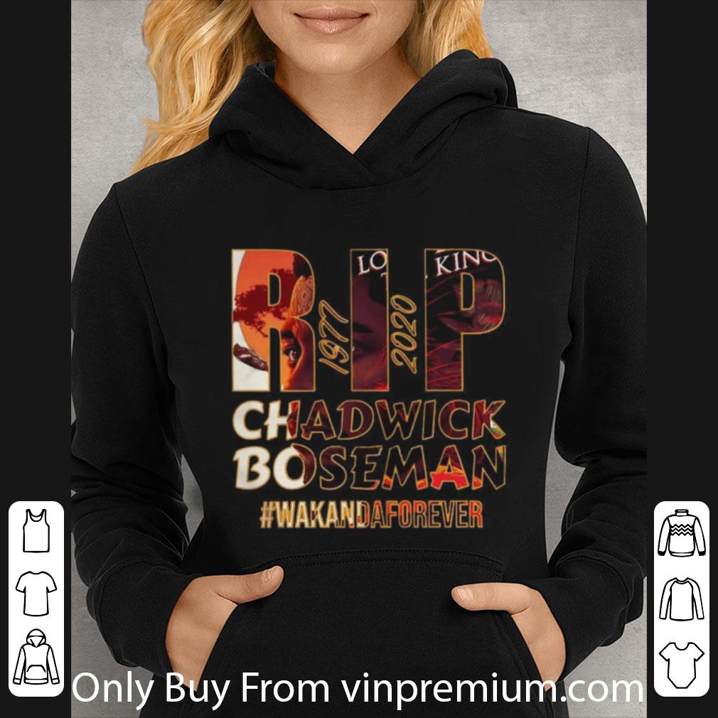 3c075239 official rip chadwick boseman 1977 2020 wakandaforever shirt 4 - Official Rip Chadwick Boseman 1977 2020 #wakandaforever shirt