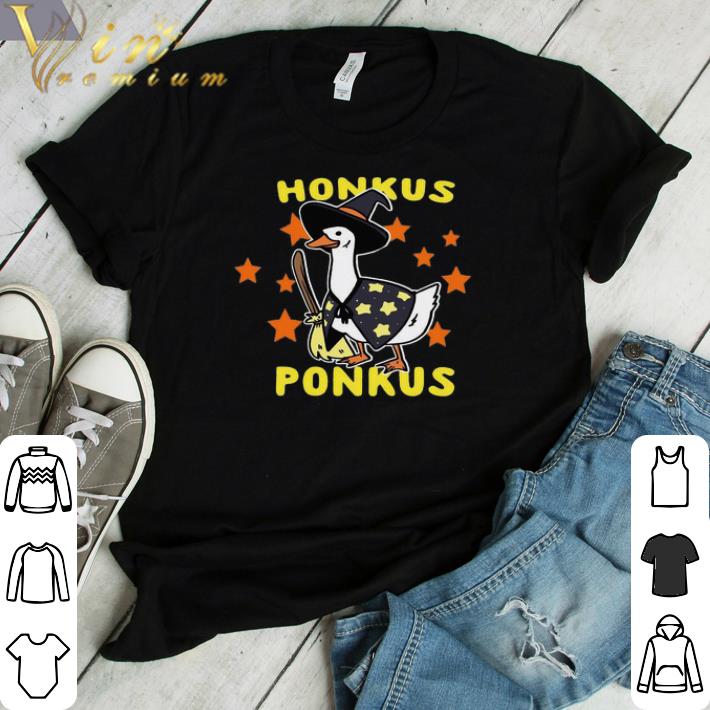 Awesome 2020 Halloween Witches Honk Goose Cute Honkus Ponkus shirt sweater