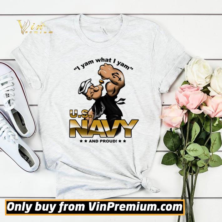 Premium Popeye I yam what I yam U.S Navy and proud shirt sweater 409c30b8 premium popeye i yam what i yam u s navy and proud shirt sweater 4 - Premium Popeye I yam what I yam U.S Navy and proud shirt sweater