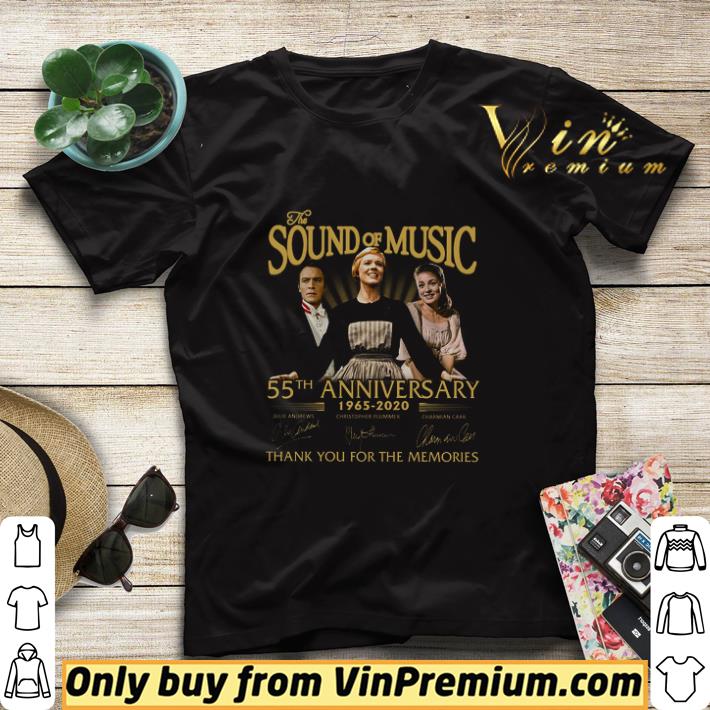 Premium The Sound Of Music 55th Anniversary 1965 2020 Signature Thank You For The Memories shirt sweater 46182ac4 premium the sound of music 55th anniversary 1965 2020 signature thank you for the memories shirt sweater 4 - Premium The Sound Of Music 55th Anniversary 1965 2020 Signature Thank You For The Memories shirt sweater