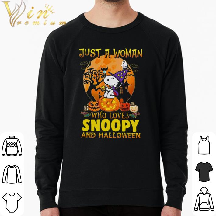 Funny Just A Woman Who Loves Snp And Halloween shirt sweater 53a0dd7d funny just a woman who loves snp and halloween shirt sweater 4 - Funny Just A Woman Who Loves Snp And Halloween shirt sweater