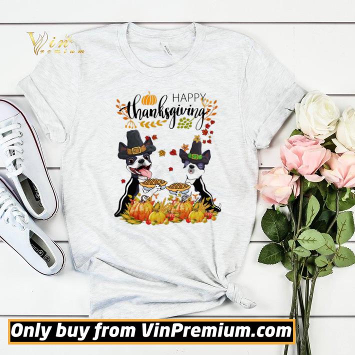 6fd43263 boston terrier happy thanksgiving shirt sweater 4 - Boston Terrier Happy Thanksgiving shirt sweater