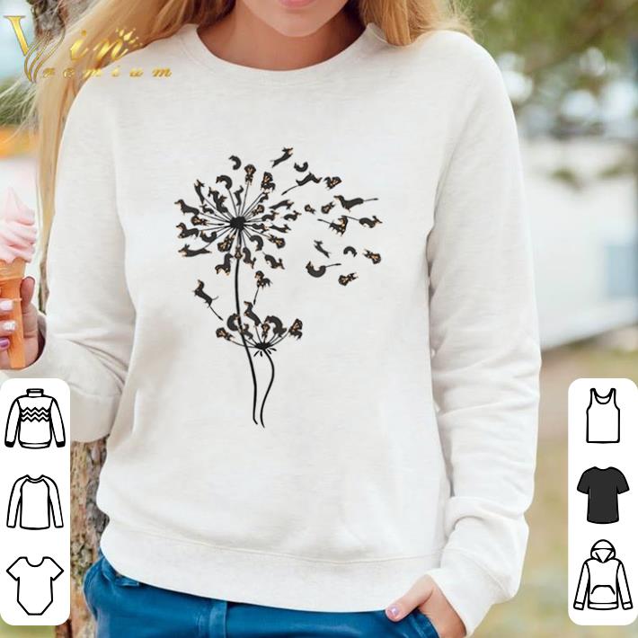 77d9be97 awesome dachshund dandelion shirt sweater 4 - Awesome Dachshund Dandelion shirt sweater