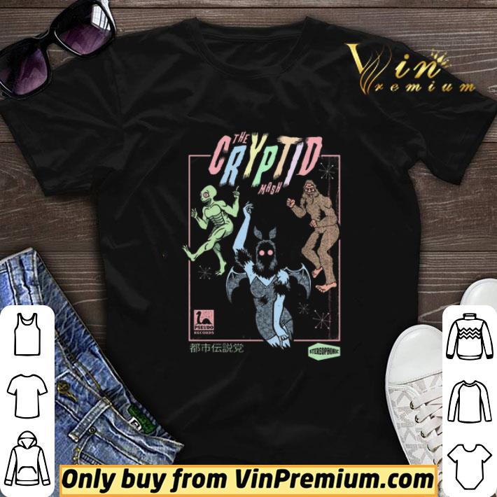 Awesome Alien Bigfoot The Cryptid Mash shirt sweater