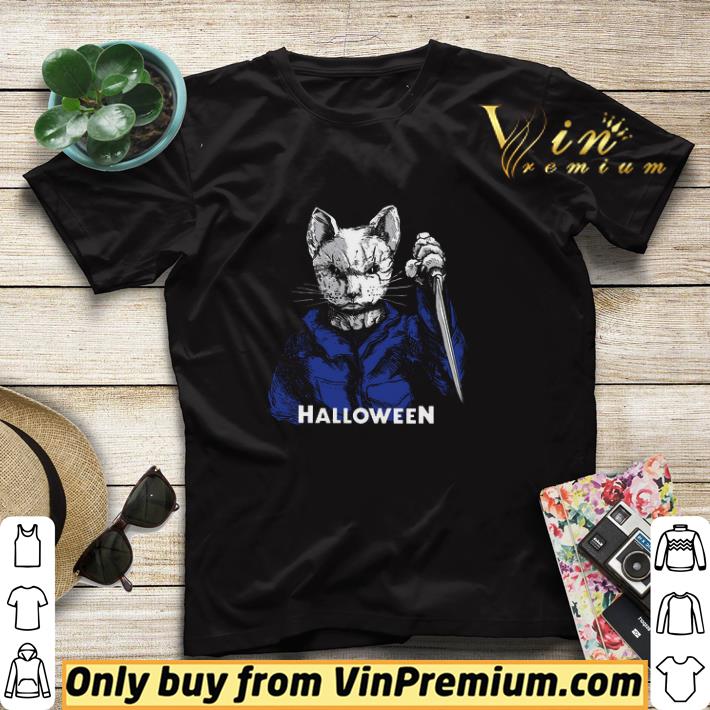 846d2d24 funny michael myers cat of the horror halloween shirt sweater 4 - Funny Michael Myers Cat Of The Horror Halloween shirt sweater