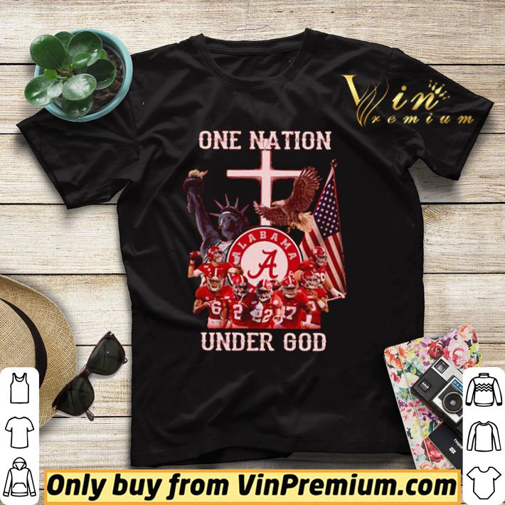 Funny Alabama Crimson Tide one nation under god American flag shirt sweater 8898d28e funny alabama crimson tide one nation under god american flag shirt sweater 4 - Funny Alabama Crimson Tide one nation under god American flag shirt sweater
