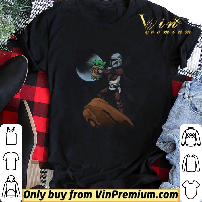 Mandalorian Samurai And Baby Yoda shirt sweater Mandalorian Samurai And Baby Yoda shirt sweater