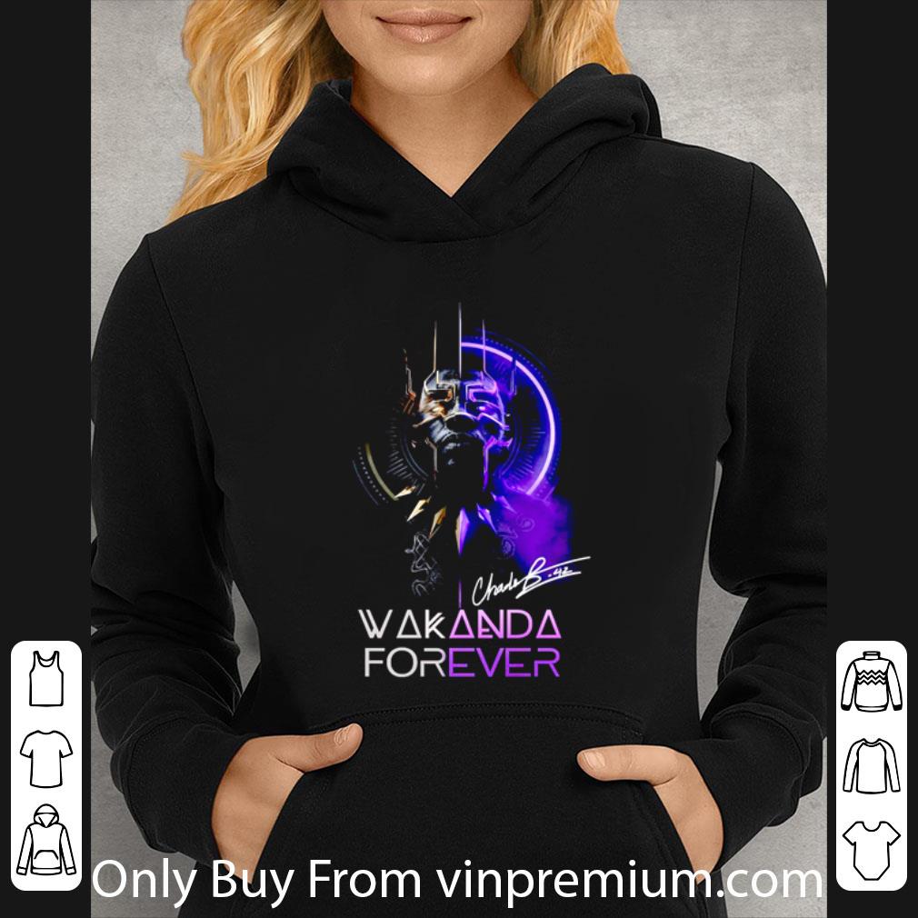 Awesome Chadwick Boseman Black Panther Wakanda Forever Signature shirt 897462ec awesome chadwick boseman black panther wakanda forever signature shirt 4 - Awesome Chadwick Boseman Black Panther Wakanda Forever Signature shirt