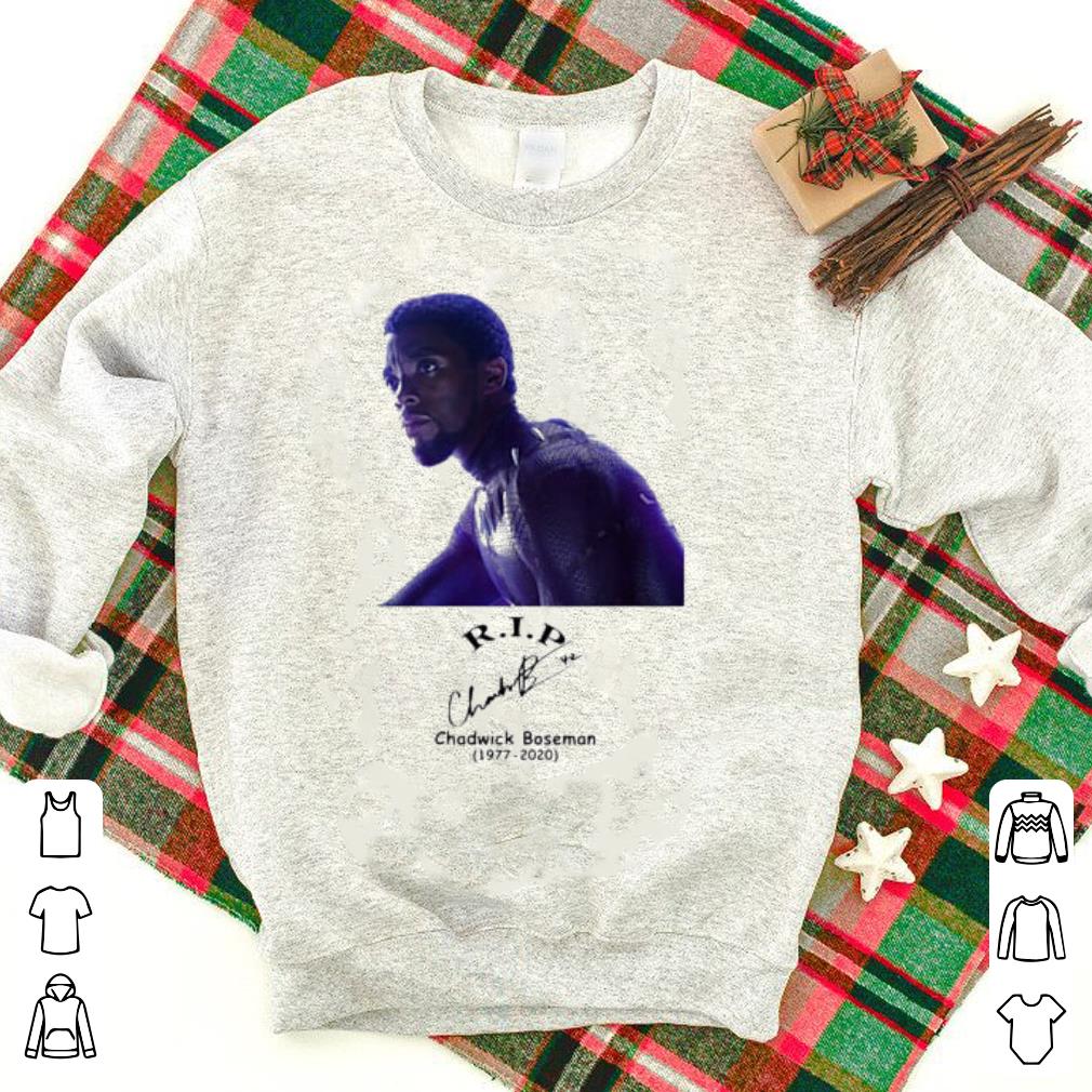 8c3af073 great rip black panther 2 chadwick boseman 1977 2020 signature shirt 4 - Great RIP Black Panther 2 Chadwick Boseman 1977-2020 Signature shirt