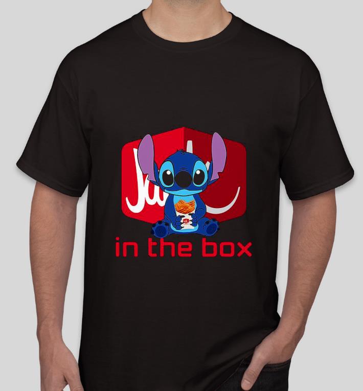 9e40404b nice stitch eating jack in the box shirt 4 - Nice Stitch eating Jack In the Box Shirt