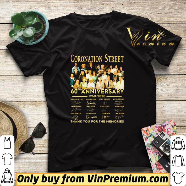 Coronation Street 60th Anniversary thank you for the memories shirt sweater a54a1c2a coronation street 60th anniversary thank you for the memories shirt sweater 4 - Coronation Street 60th Anniversary thank you for the memories shirt sweater