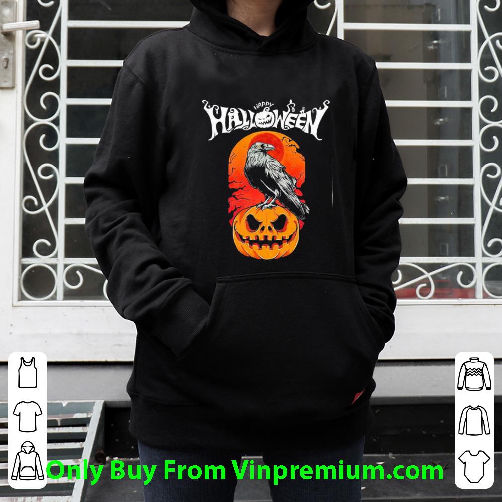 a8124956 official bird raven happy halloween shirt 4 - Official Bird Raven Happy Halloween shirt