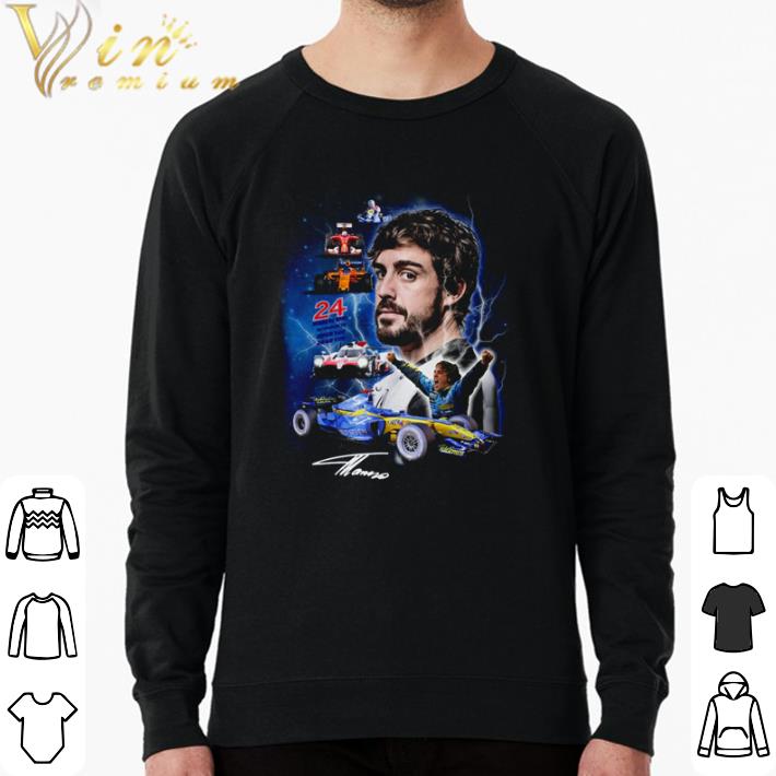 Original Fernando Alonso McLaren 24 winner 2012 2015 shirt sweater ade1f372 original fernando alonso mclaren 24 winner 2012 2015 shirt sweater 4 - Original Fernando Alonso McLaren 24 winner 2012 2015 shirt sweater