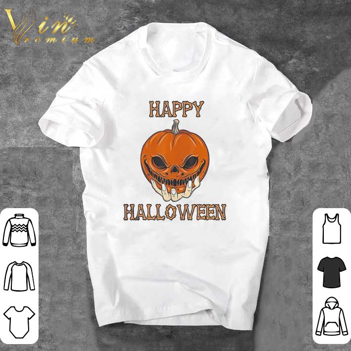 Funny Bones Scary Pumpkin Face shirt sweater