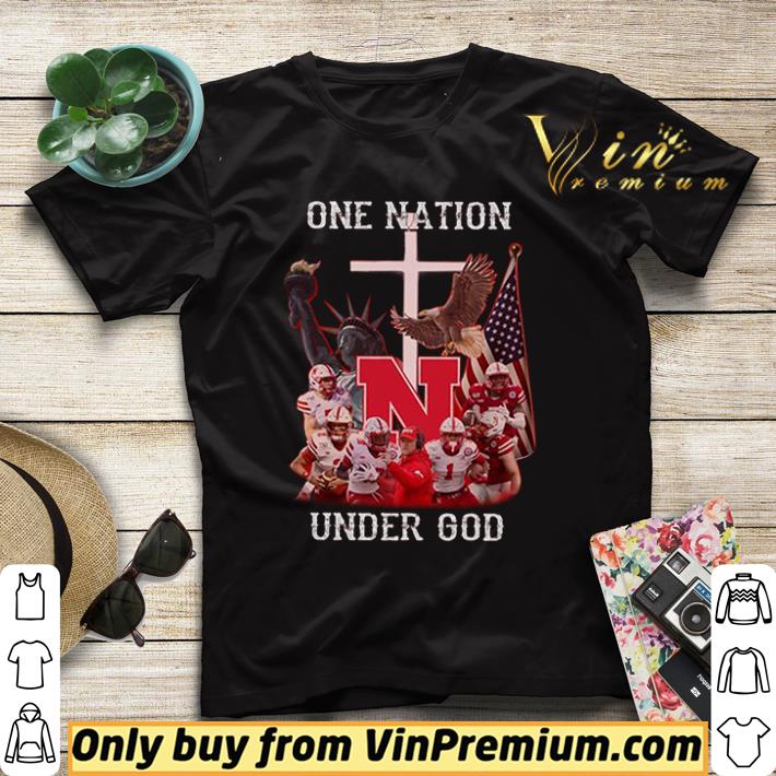 b98007be awesome nebraska cornhuskers one nation under god shirt sweater 4 - Awesome Nebraska Cornhuskers one nation under god shirt sweater