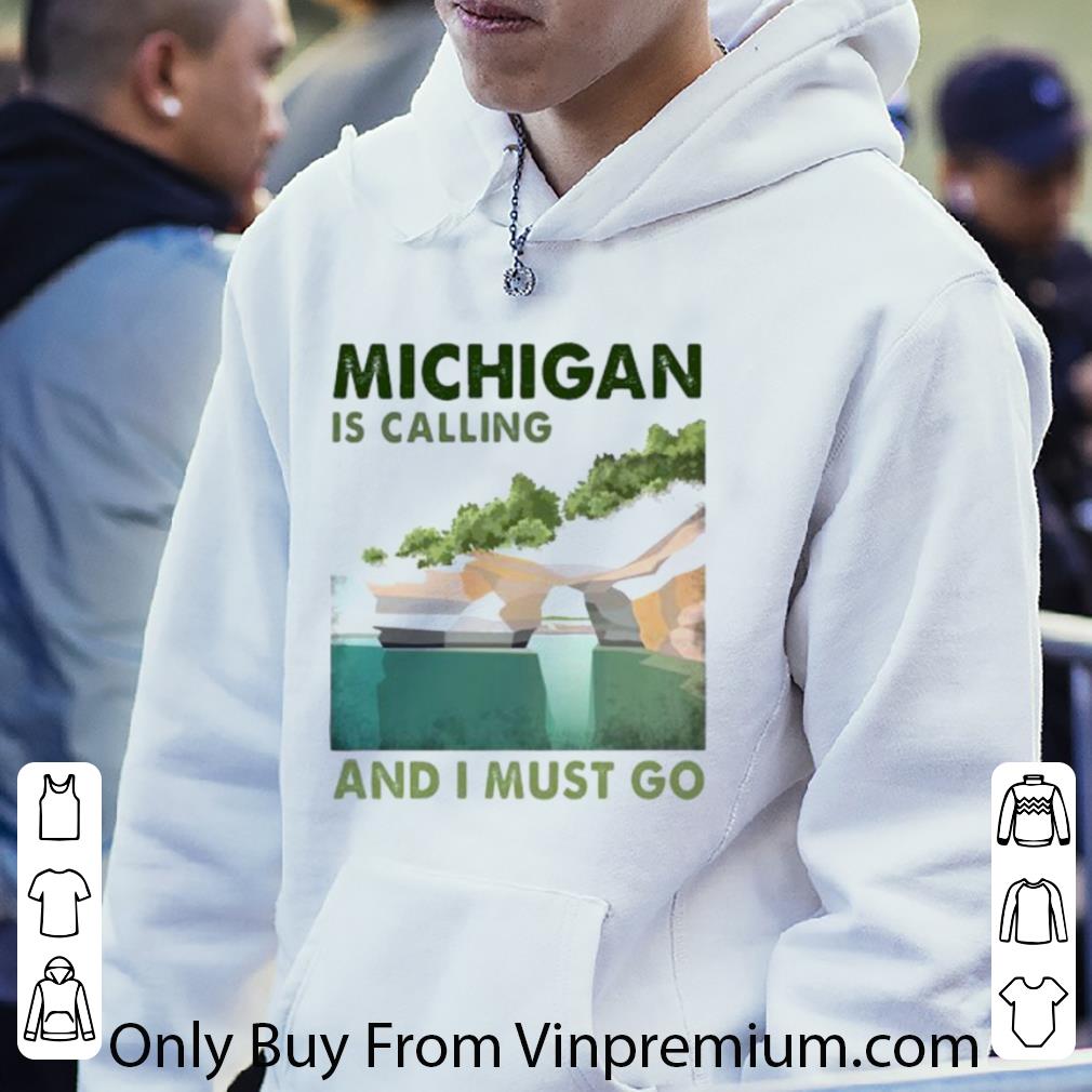 ba536dc3 great michigan is calling and i must go vintage shirt 4 - Great Michigan Is Calling And I Must Go Vintage shirt